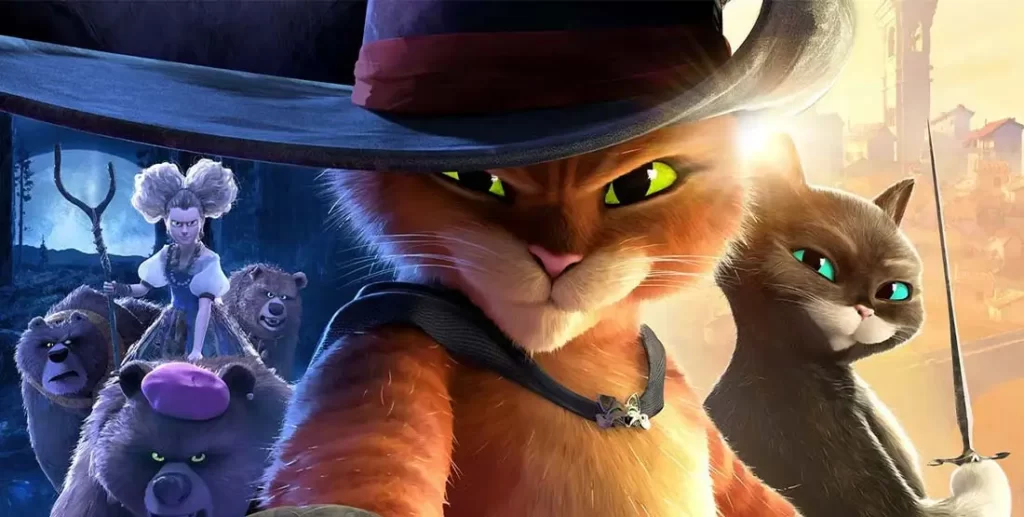 movies like puss in boots